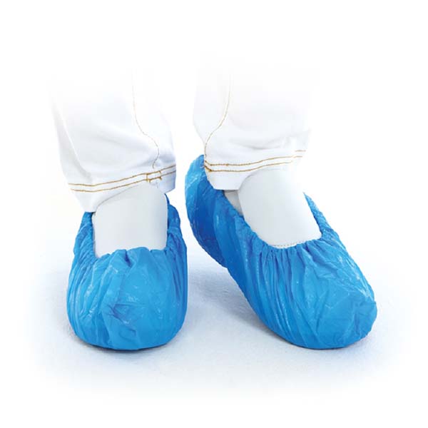 Precies Ass eiland stoffen overschoenen /blauw-wit/ 250 stuks . - Annabell Wholesale